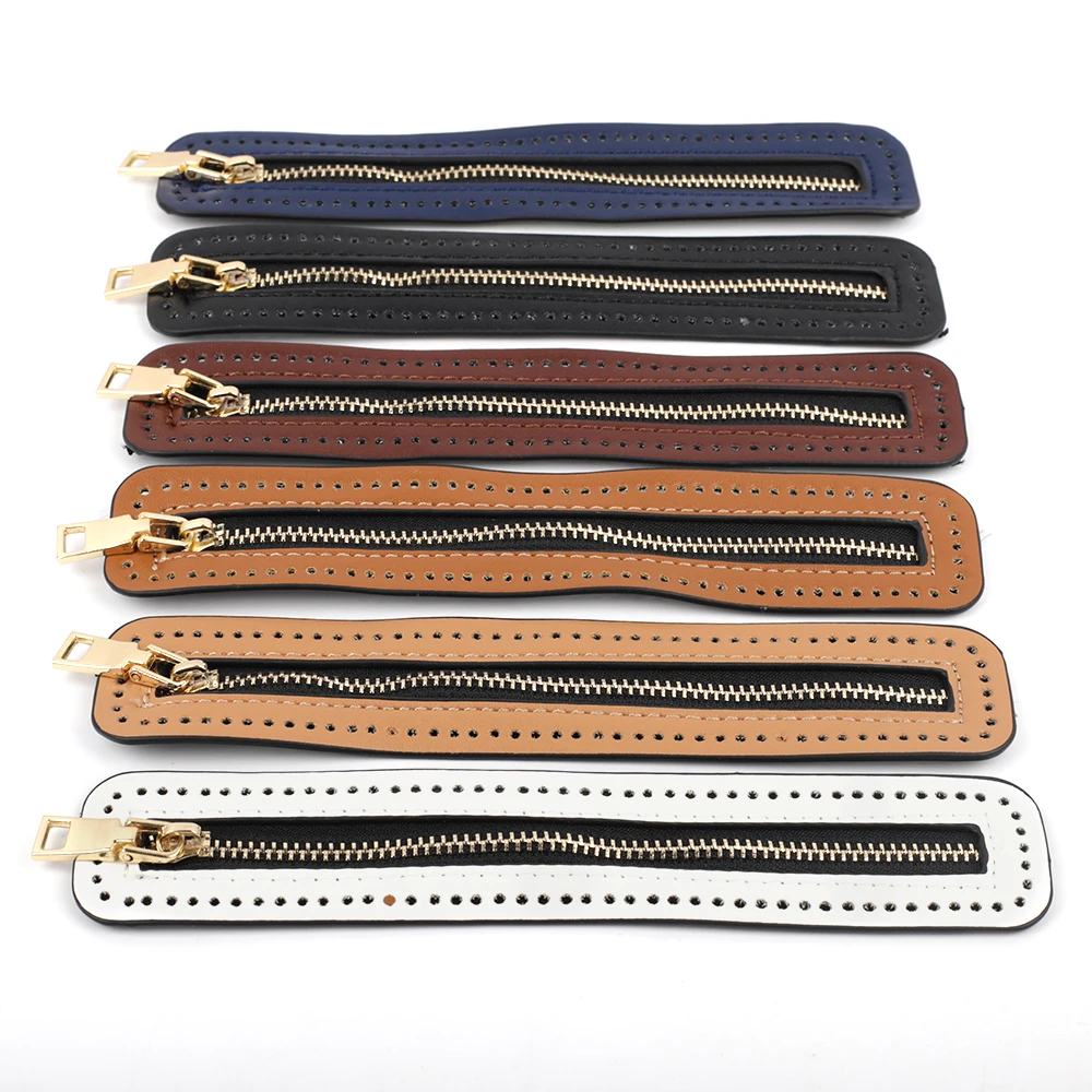 1PCDIYZipperForWovenBagHardwareHighQualityLeatherZipper