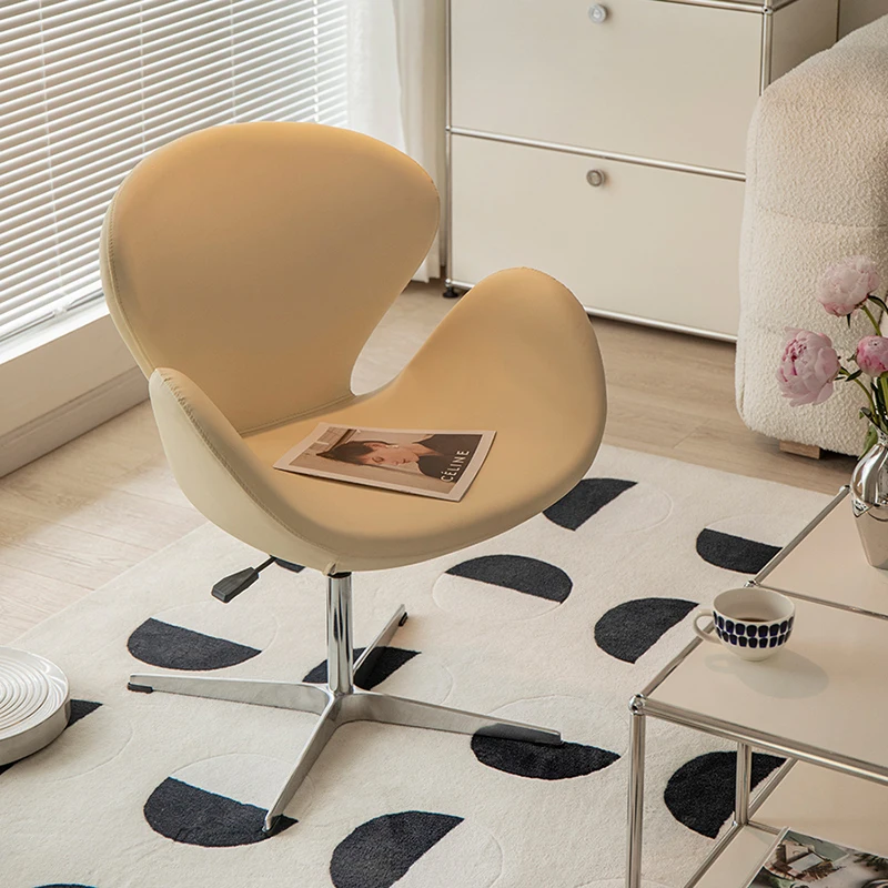 Computer Nordic Living Room Chairs Office Floor Interior Ground Single Relax Chair Mobile Mecedora Home Furniture Yx50Lc