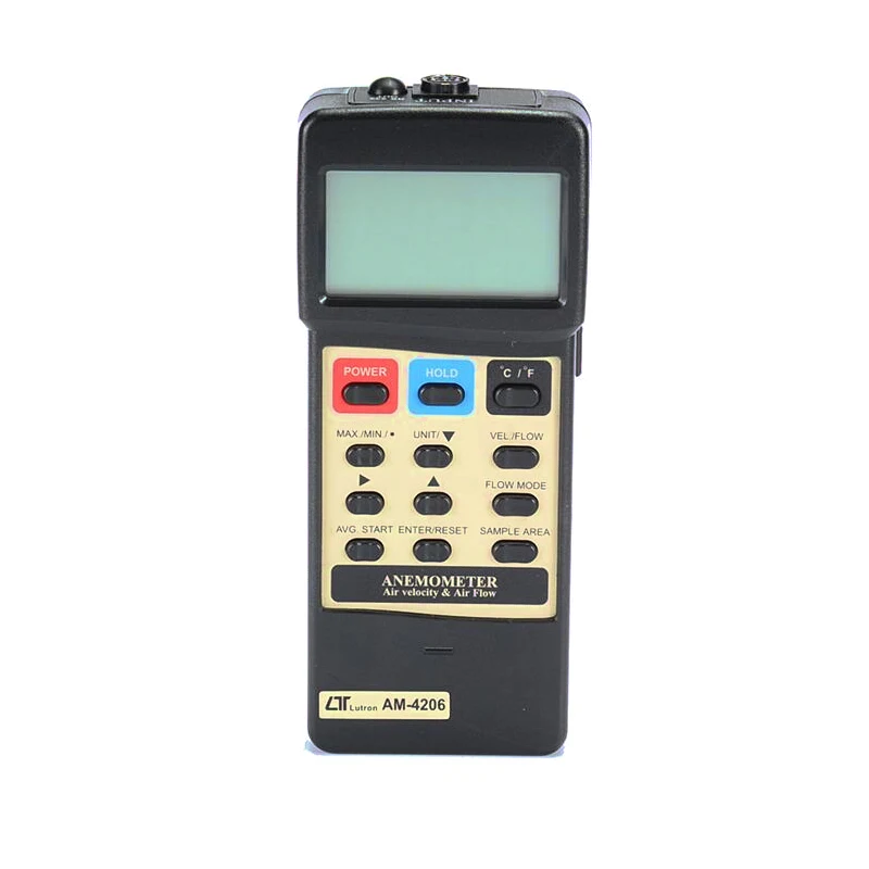 루트론 AM-4206 AM4206 열선풍속계(풍량 + 풍속, CMM, CFM)