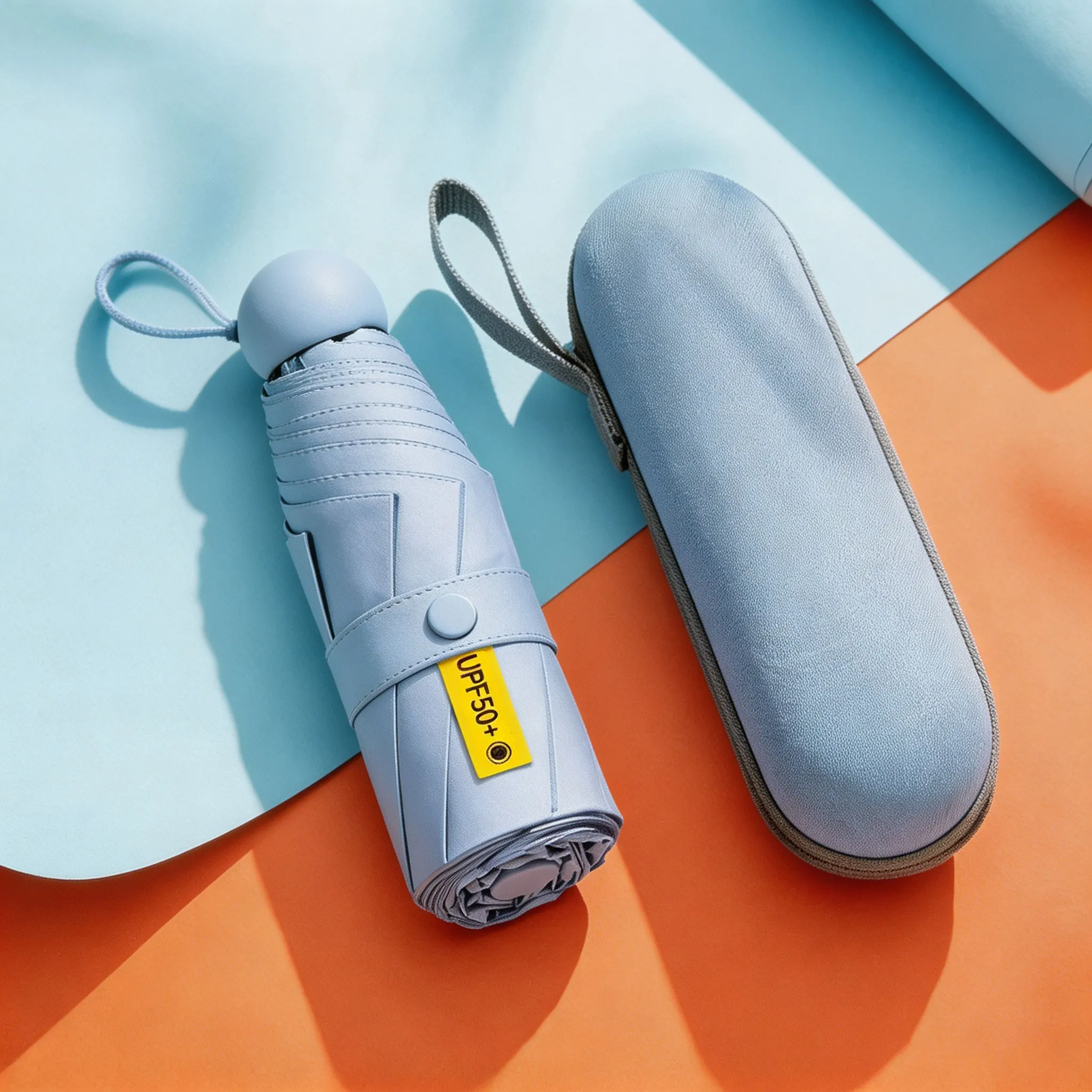 Ultra Lightweight Compact Travel Umbrella with UV Protection