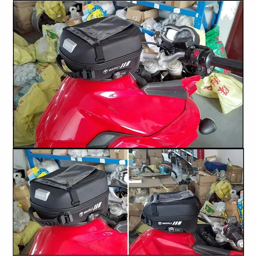 연료 탱크 가방, 오토바이 액세서리, TRIUMPH 스피드 트리플 1050 R S 1200 RR 스트리트 트리플 765 RS 660 배낭 탱크락 가방