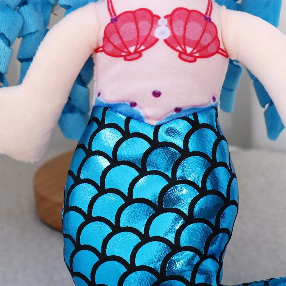 Cute Girls Stuffed Plush Toys 30cm Doll Pillow Mini Mermaid Plush Toy Stuffed Toys Cartoon Animal Princess Ragdoll