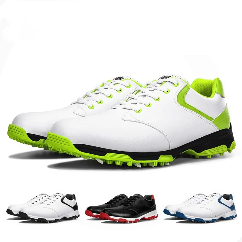 

PGM Golf Shoes Men Lightweight Design Anti-skidding Waterproof Double Layer Soles Pgm Golf 4 Color Men Sprots Sneakers