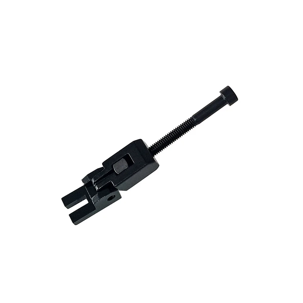 6 Stück E-Gitarre Doppelverriegelungssystem Locked String Sättel Tremolo Brücke Schwarz/Chrom/Gold – Detail 23