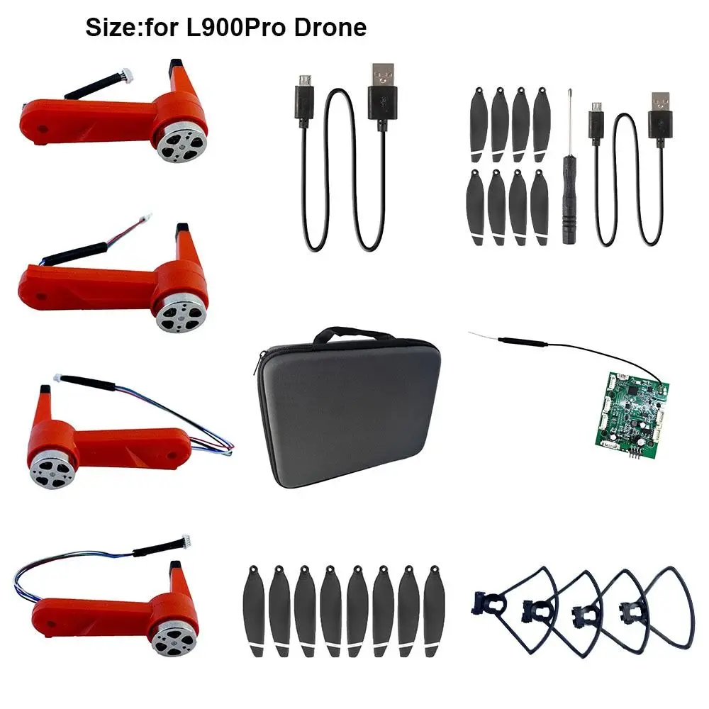 New L900 PRO Remote Control Fan Replacement Plastic Blade Receiver Plate Machine Right A-axis Arm