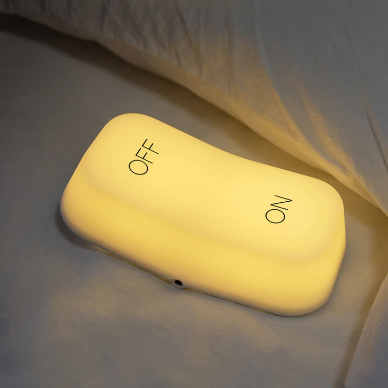 

MUID gravity sensing switch light intelligent led charging bedroom bedside touch creative feeding nightlight online celebrity