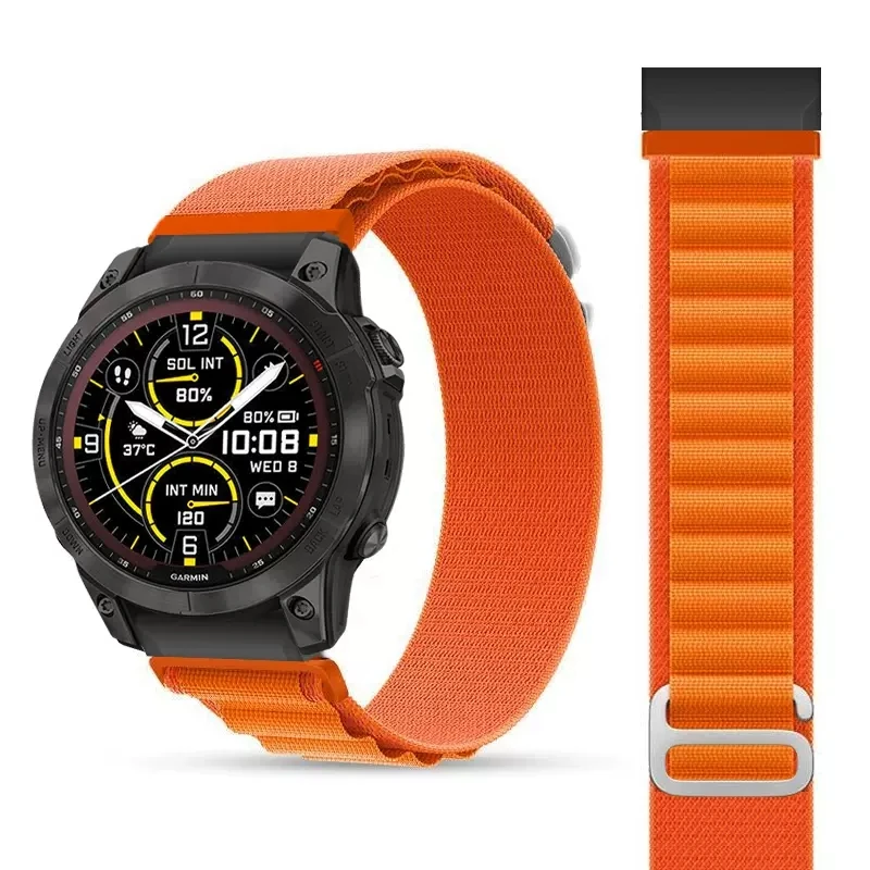 

Ремешок нейлоновый для наручных часов Garmin Quick Fit, браслет 20 мм 22 мм для Fenix5 5Plus 6 6Pro 7 Instinct Fenix5X 6X 7X Tactical x D2