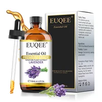 EUQEE with Dropper 118ml/10ml Essential Oil For Diffuser Lavender Neroli Helichrysum Oregano Grapefruit Spearmint Oils DIY Soap 1