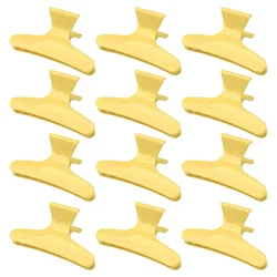 Volumizing Hair Styling Clips for Sectioning and Coloring (Yellow)