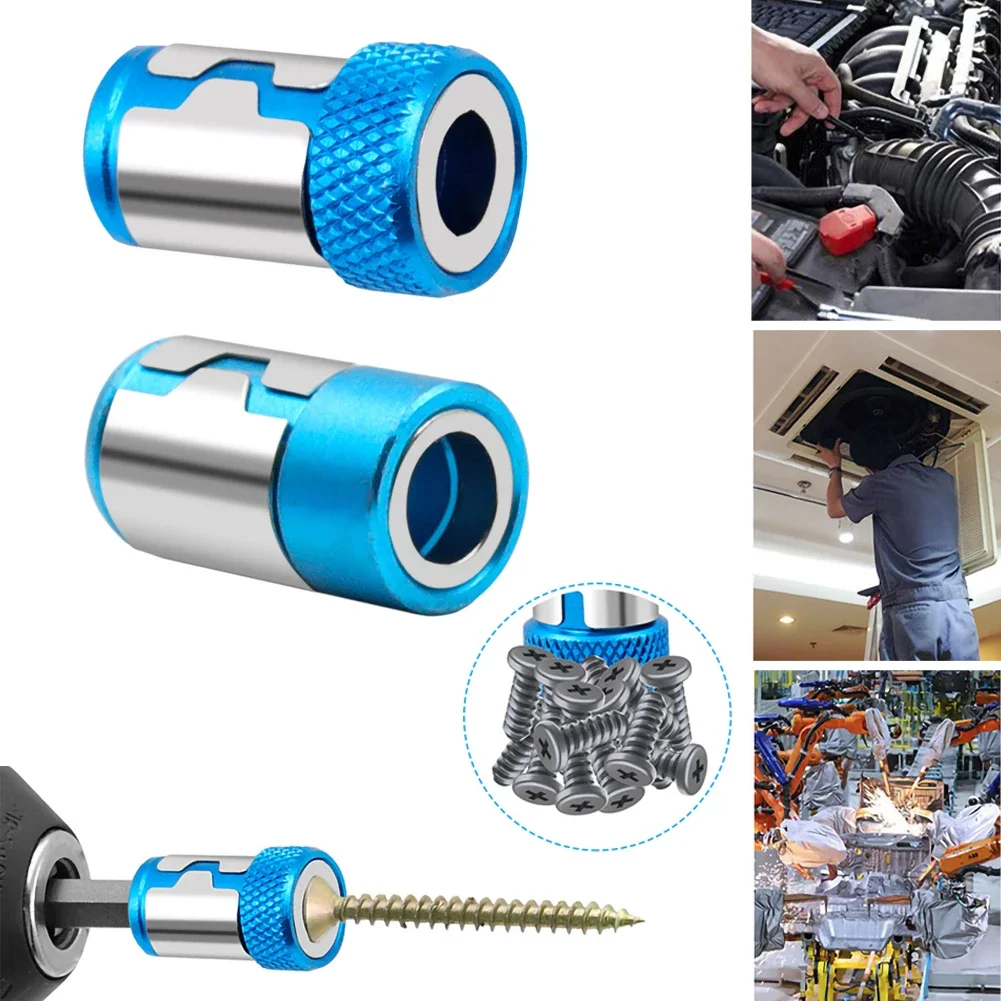 

Electric Drill Magnetic Ring Metal Screwdriver Head Metal Screwdriver Lenth 240mm Steel Sleeve Power Tools Parts Accessories