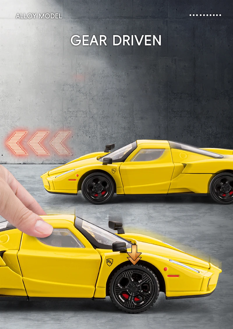 1:32 Ferrari ENZO Alloy Sports Car Model Diecast Racing Vehicle