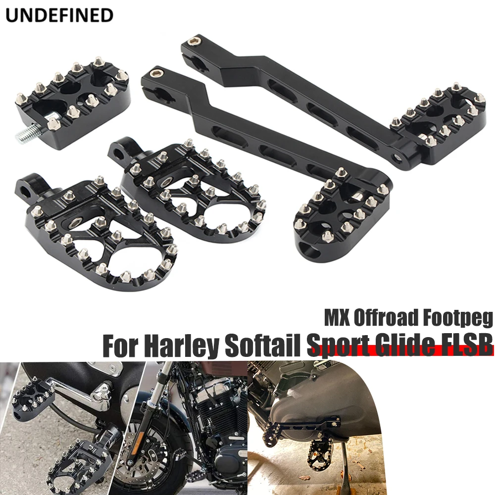 

Motorcycle Heel Toe Shift Lever Shifter Pegs MX Foot Peg Footrests for Harley Touring Road King Street Glide Softail Fatboy FLHT