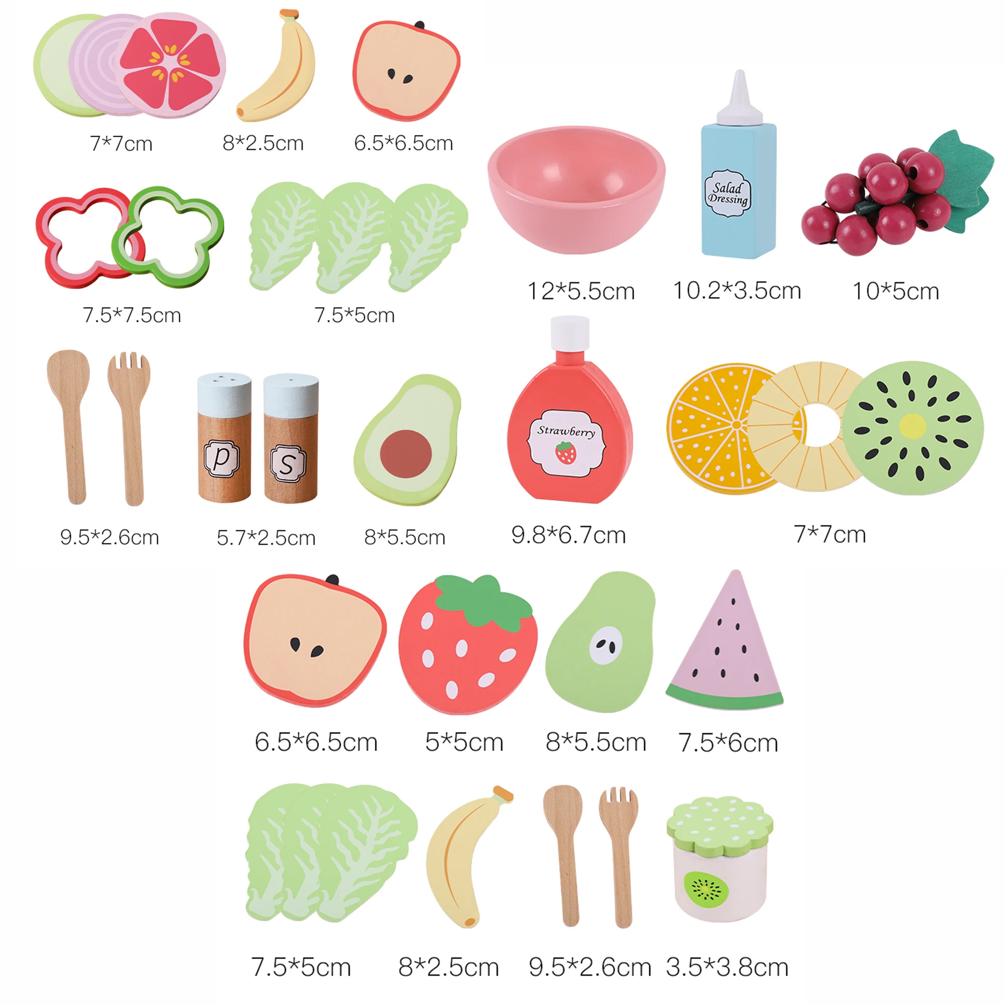 Finished wooden kitchen toy image