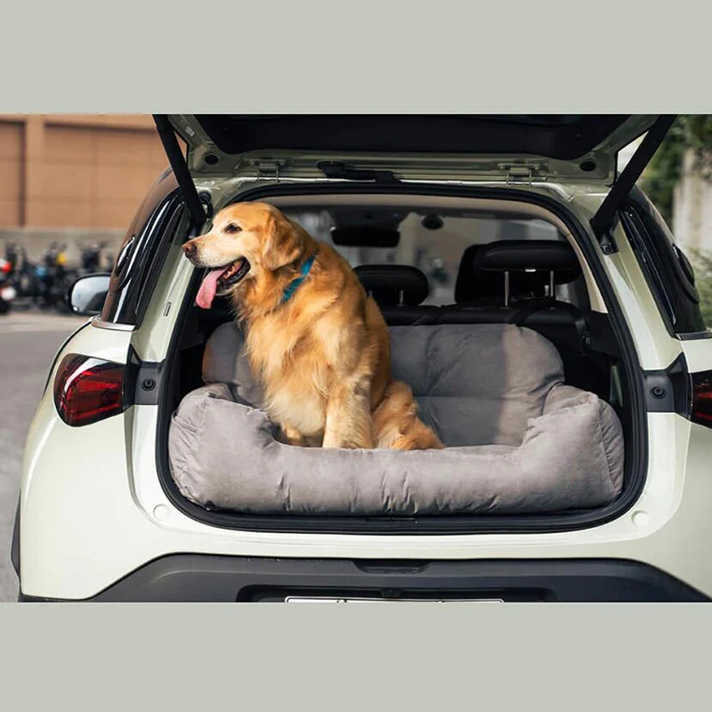 Traversin de voyage pour siège de voiture pour chien, lit pour