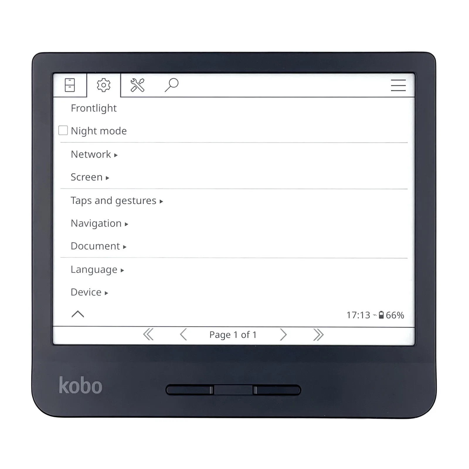 KOBO Libra H2O e-reader, 7 pulgadas, ebook, 300PPI, N873, IPX8, resistente al agua, Carta HD, pantalla EInk, ComfortLight PRO, kindle