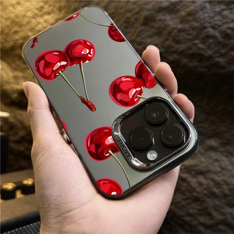 Red Cherry Shockproof Phone Case - Premium Bumper Cover
