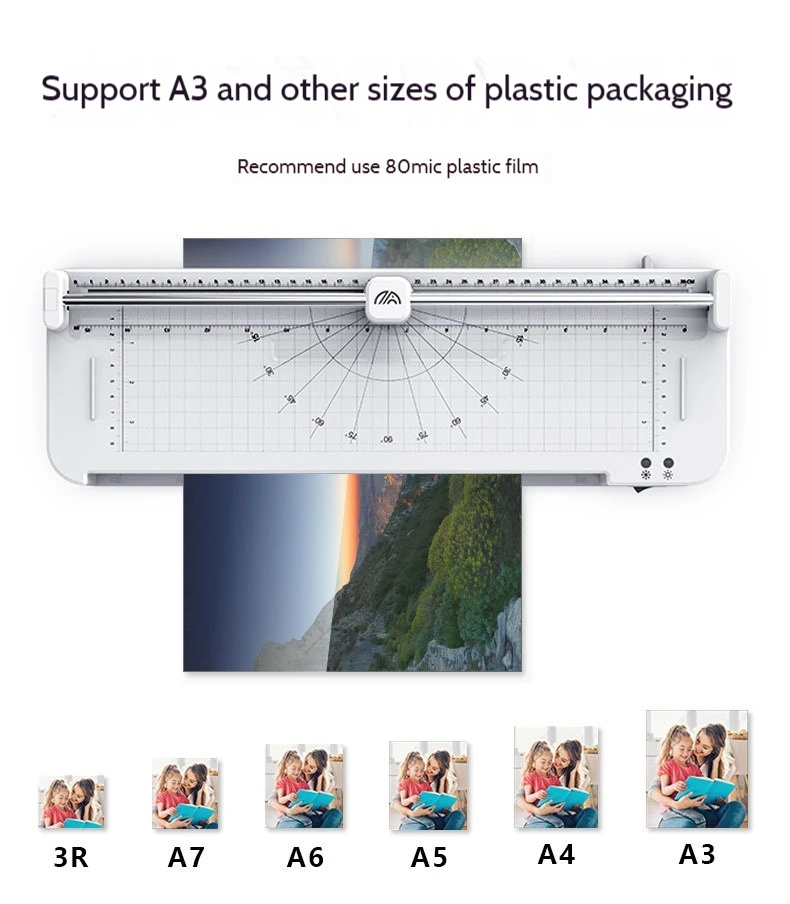 Description Picture 5 of itemA3 Photo Laminator Paper Film Document Thermal Hot & Cold Laminator Plastificadora Termolaminar Plastifieuse Laminating Machine