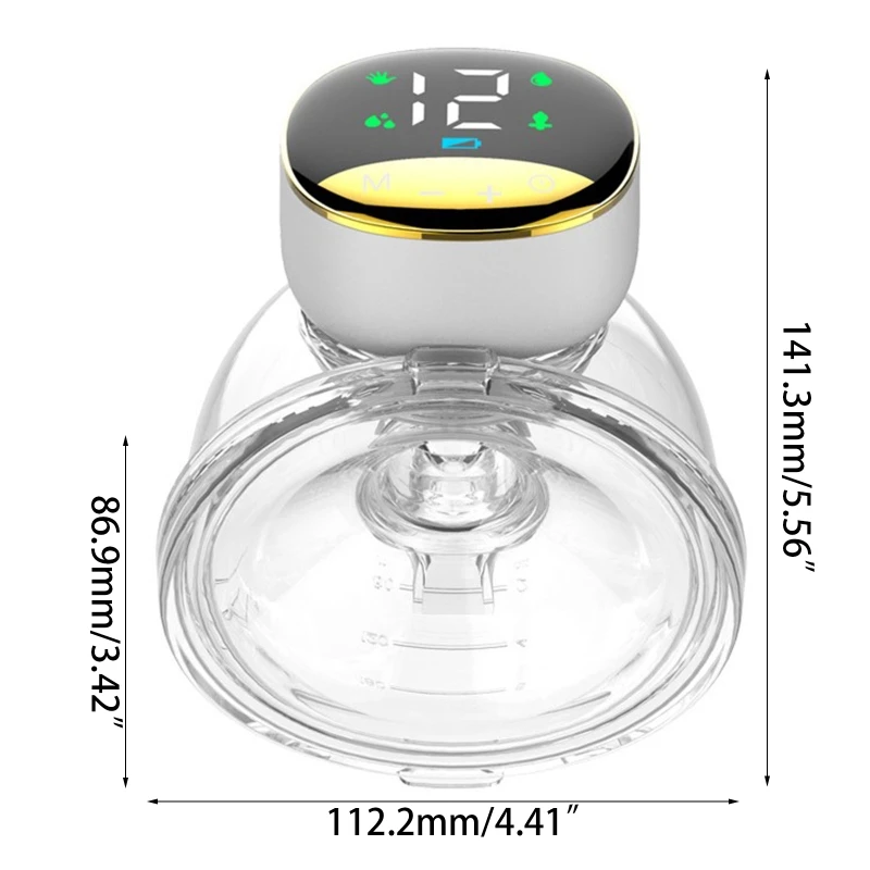 

Electric Breast Pump Battery Powered Multi-modes Combination for Multifunction Breastfeeding Can Be Worn in-Bra