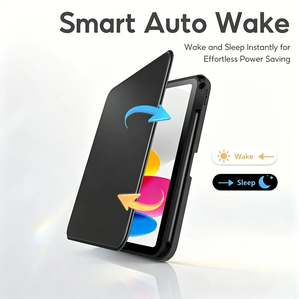 Premium Protective Case with Sleep/Wake Feature for Tablets - Sleek and Durable Cover