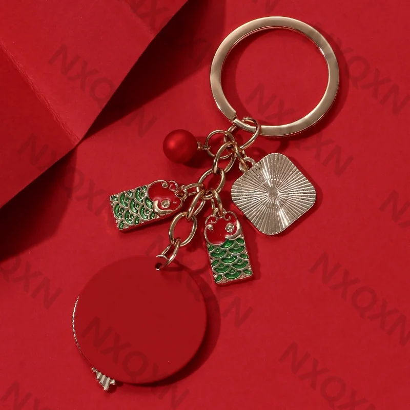 Portachiavi Auto In Calcedonio Rosso – Ciondolo Portafortuna Artigianale, Accessorio Creativo Per Chiavi E Borse, Regalo Uomo