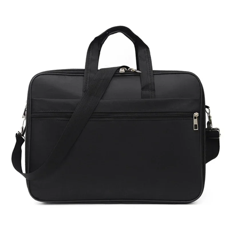 Simple Tote Men Business Briefcase Handbag For 15.6 inch Laptop Bags Large Capacity Shoulder Bags Travel Notebook Messenger Bag — view 4