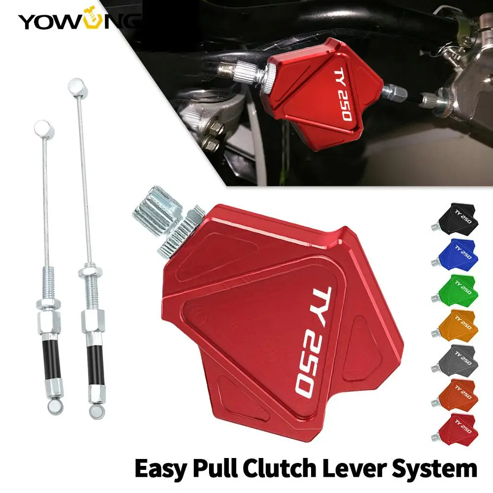 

Кроссовые мотоциклы для YAMAHA TY250, 1990, 1991, 1992, 1993, 1994, 1995, 1996, тяговый Тросик сцепления тормоза, рычаг замена, простая система
