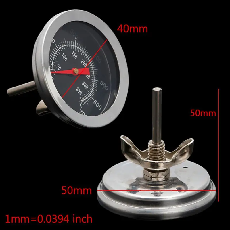 

New BBQ Grill Thermometer Temp Gauge Outdoor Barbecue Camping Cook Tool 667A