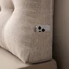 Home Textiles Triangle Bedside Filling Cushion Removable Washable Bedroom Sofa Bed Back Support Tatami Pillow Lumbar Backrest 이불 2