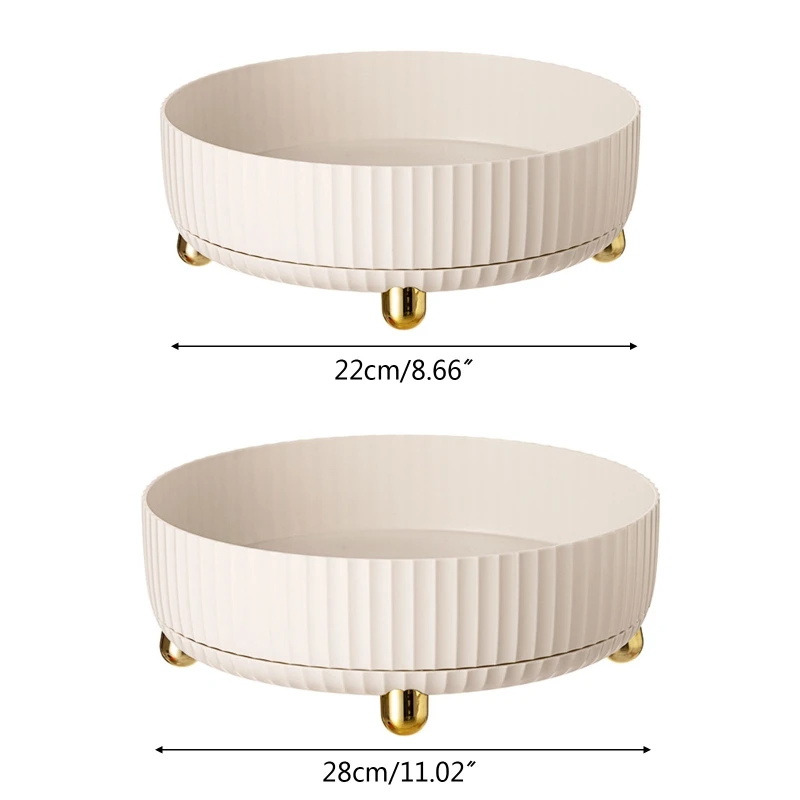 Cosmetics storage box table top skin care storage basket finishing box household tray