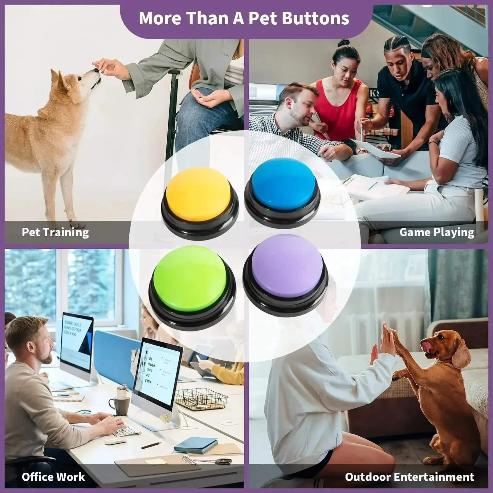 Dog Talking Buttons 2