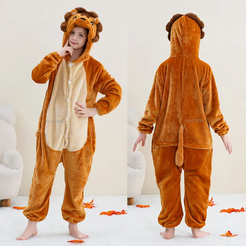 Kids Pajamas Kigurumi Duck Onesies Kids Unicorn Pajamas For Children Animal Cute Blanket Sleepers Halloween Costume Winter Boy Girl Jumspuit kids pajamas