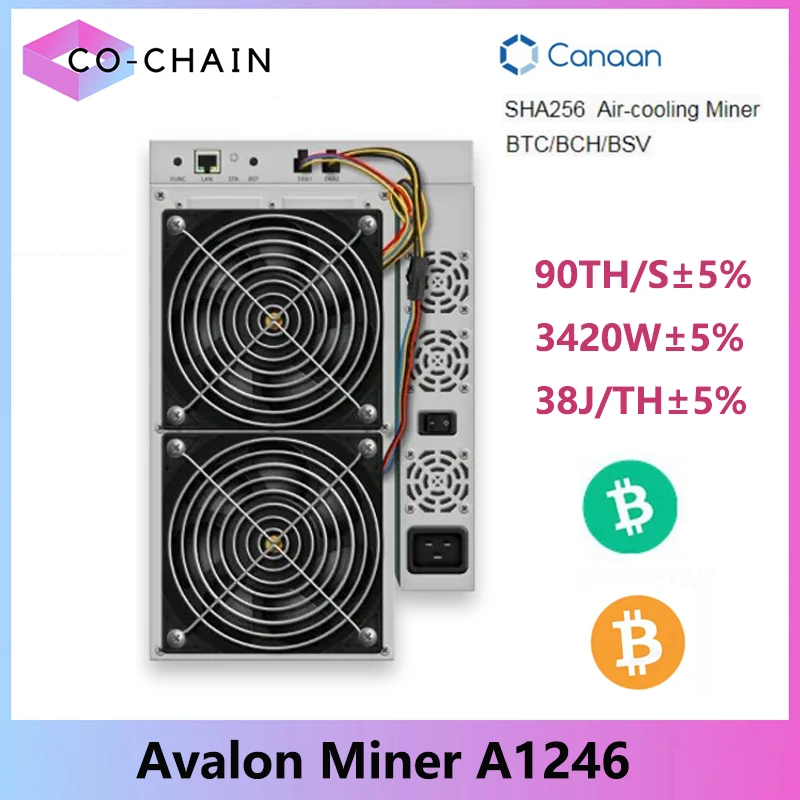 BTC-Miner-Avalon-A1246-90Th-s-3420W-Bitcoin-Crypto-Mining-Rig ...