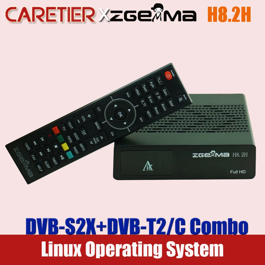 Zgemma H8.2H dekoder DVB-T2 HEVC Enigma2 CCCAM axces
