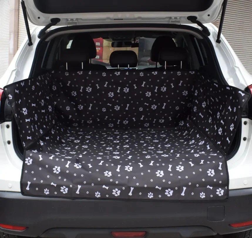 CAWAYI KENNEL Pet Carriers Seat Cover Trunk Mat For Cats Dogs