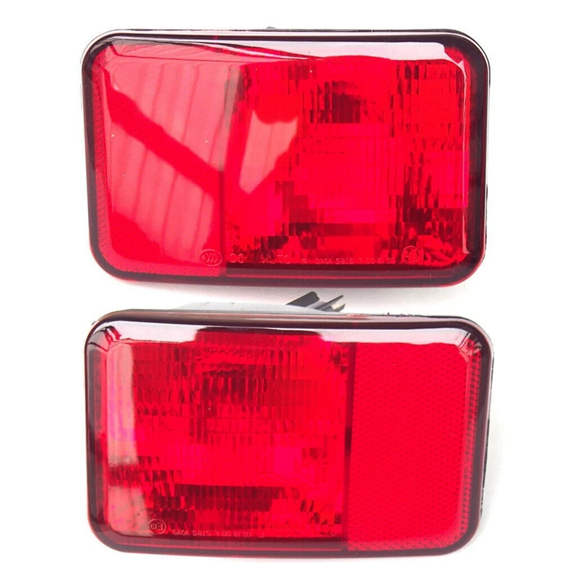 

1 Pair Car Rear Bumper Lamp Car Fog Lamp Tail Lamp 55078104AC For Jeep Wrangler 2007-2018