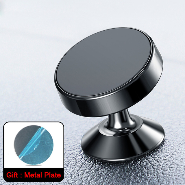 Car Phone Auto Holder Celular Magnet Mount Mobile Phone Stand Telefon GPS Support On iPhone 13 12 Xiaomi Huawei Samsung