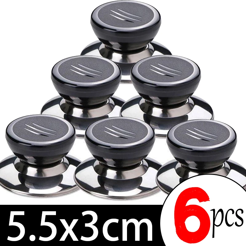 Universal Heat-Resistant Wooden Knob Caps