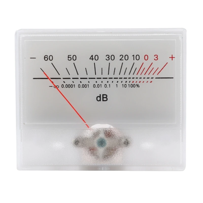 

Y1UB Professional Power Amplifier Meter Level Header VU Meter Backlit Power Meter for Home Quality Plastic-
