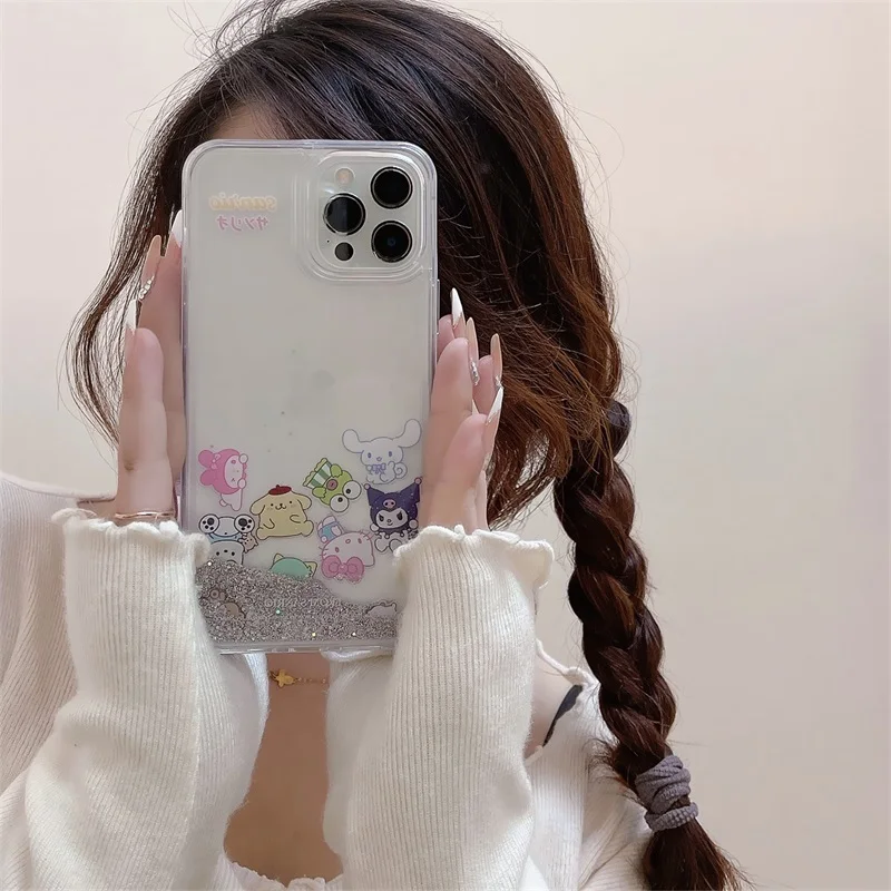 Q-pot. キューポット むちゃゃあちゃちゅむコラボiPhone6クリアカバー Q-pot. キューポット むちゃゃあちゃちゅむコラボiPhone6クリア