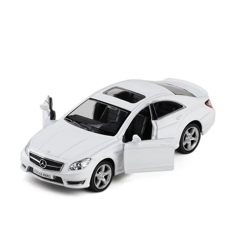 1:36 Mercedes Benz CLS C63 S600 AMG High Simulation Diecast Model Cars Luxury Alloy Vehicle Model Car Collection Toy For Kid 6