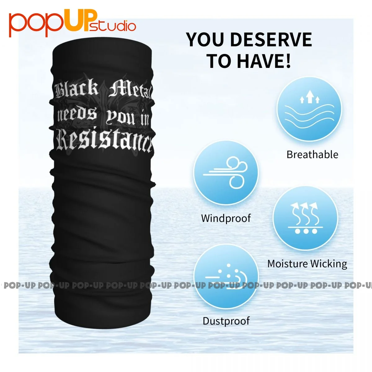 Рисунок 4 - Черная металлическая лента Nargaroth