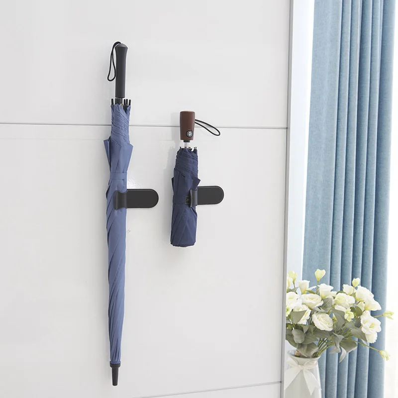 

1pc Mini Universal Car Trunk Mounting Bracket Umbrella Holder Clip Hook Interior Fashion Multifunctional Fastener Accessory