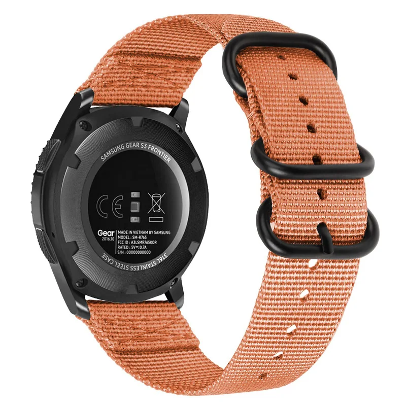 Premium 22mm Nylon Strap - Comfortable and Durable Wristband