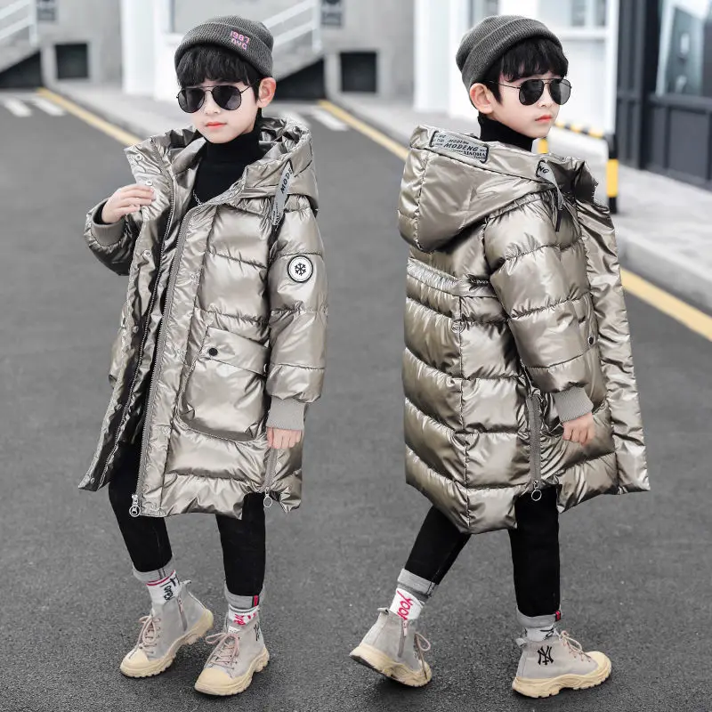 

-30 Russian Winter Coats for Girls 2022 Thick Clothes Snowsuit Jacket Waterproof Outdoor Hooded Coat Teen Boys Kid Parka Jackets