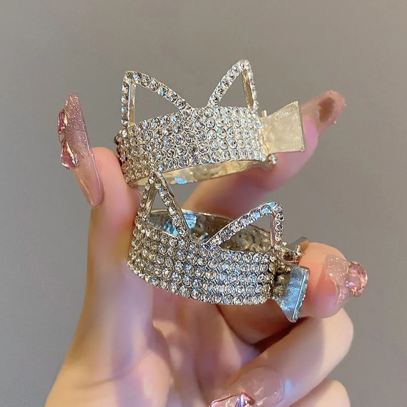 Bobury 12PCS Ragazze Piccoli Fiori Di Cristallo Metallo Artigli - Foto 11