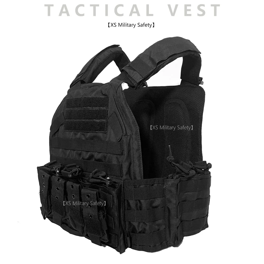 XSMilitarySafetyTacticalVestQuickReleaseAirsoftVestAdjustable