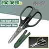 Engineer PH-57 Super Scissors 2-in-1 Anti-slip Serrations and U-Shaped Blade Combination Scissors 1
