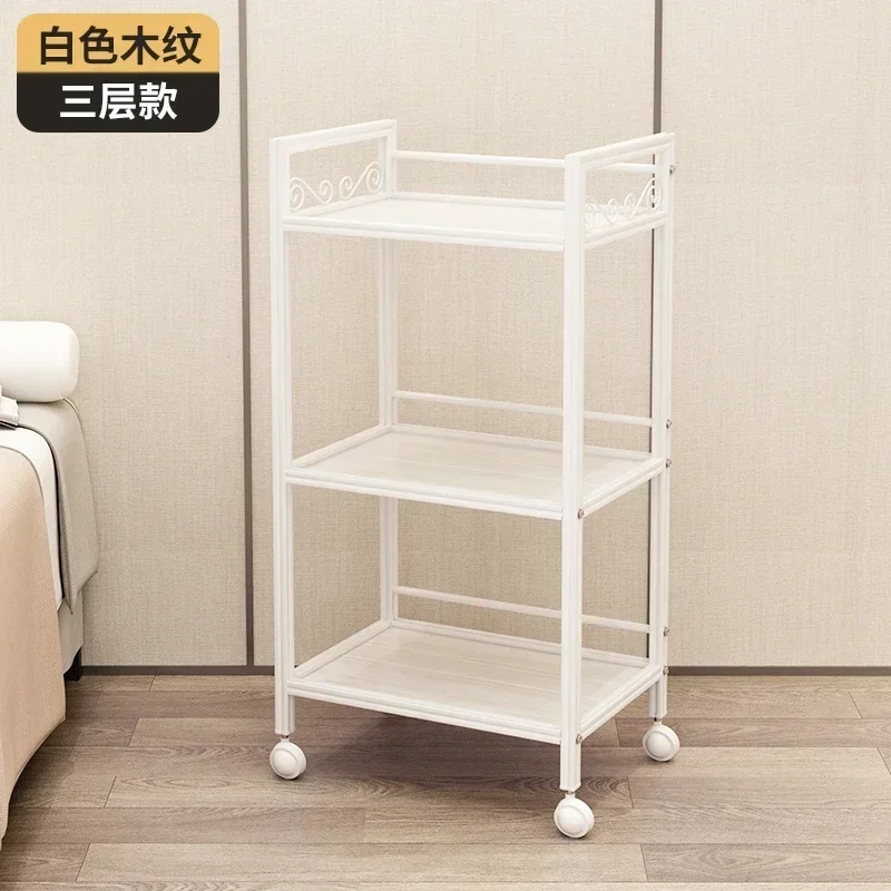 Carrinho de faia para salão de beleza, equipamento de cabelo, rodas, spa, máquina de móveis de beleza, laser, roleta preta, armazenamento, cabeleireiro, aço inoxidável