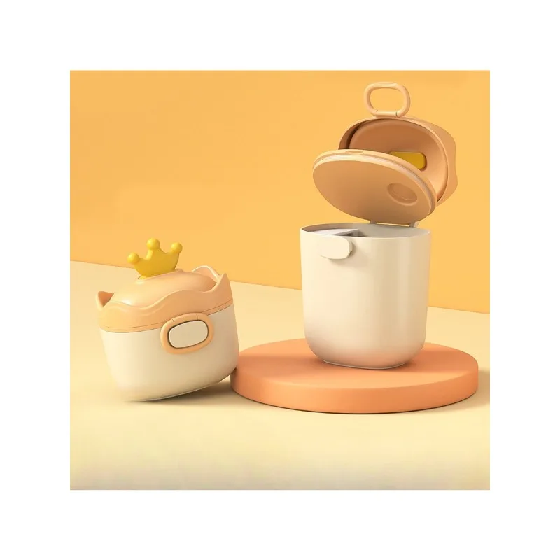 

Portable Infant Formula Box Sealed And Independent Can For Outdoor Use Moisture-Proof Storage Box ForNewborn Complementary Foods