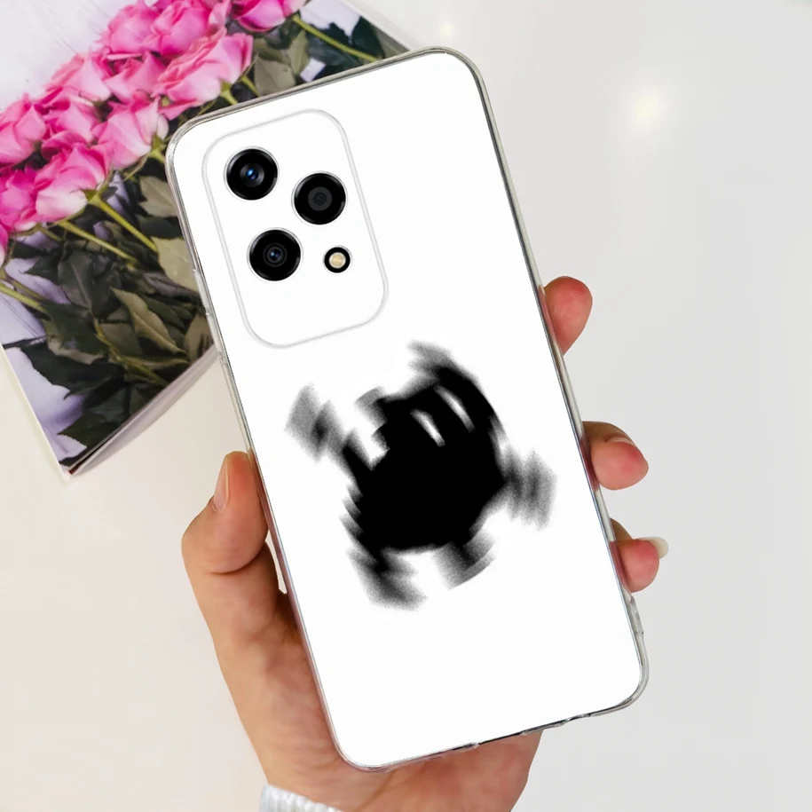 Floral Transparent Soft Silicone Phone Case - Protective Bumper